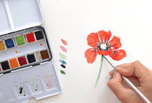 Photo of Water Flower Drawing ideas for kids