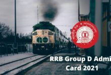 Photo of RRB Group D Admit Card 2021: Check Exam Date and How to Download