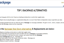 Photo of Backpage Classified Ads