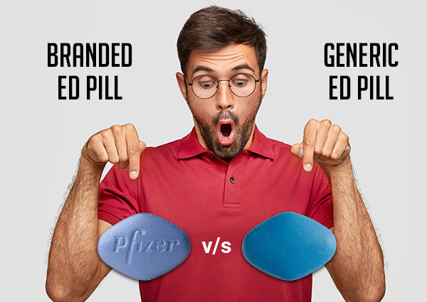 generic v/s branded ed pills