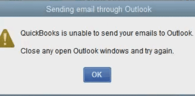 Photo of How to Resolve QuickBooks Cannot Send Email to Outlook