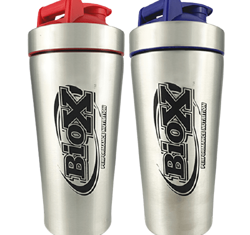 stainless steel protein shake