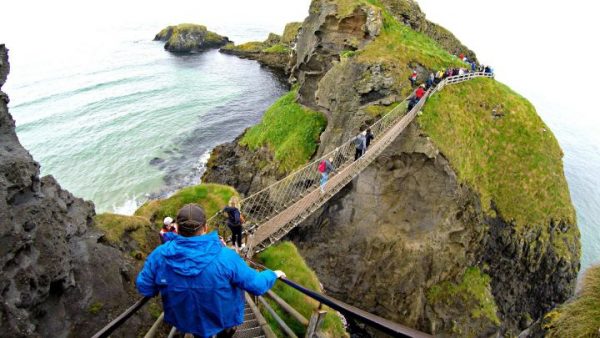 4. Rope Bridge in Northern Ireland (Carrick-a-Rede)