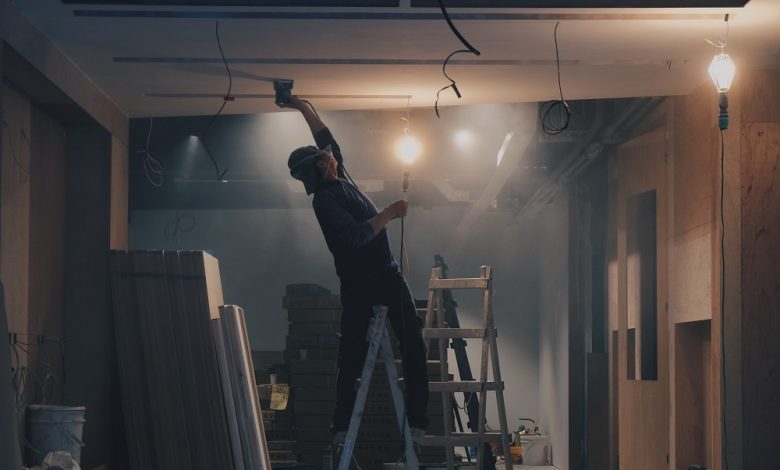 Ceiling restoration