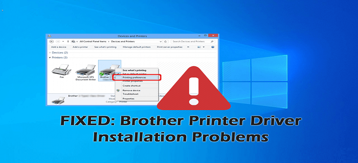 Common Brother Printer Driver Problem