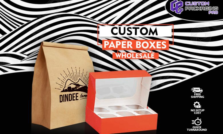 Custom Paper Boxes Wholesale