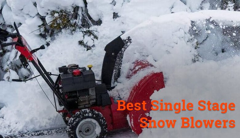 best single stage snow blower