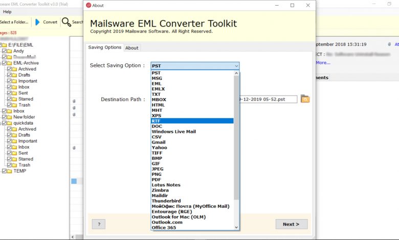 open eml files in outlook mac