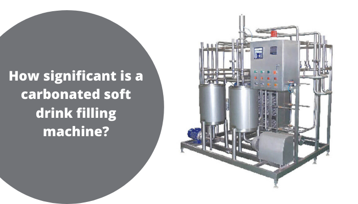 carbonated soft drink filling machine