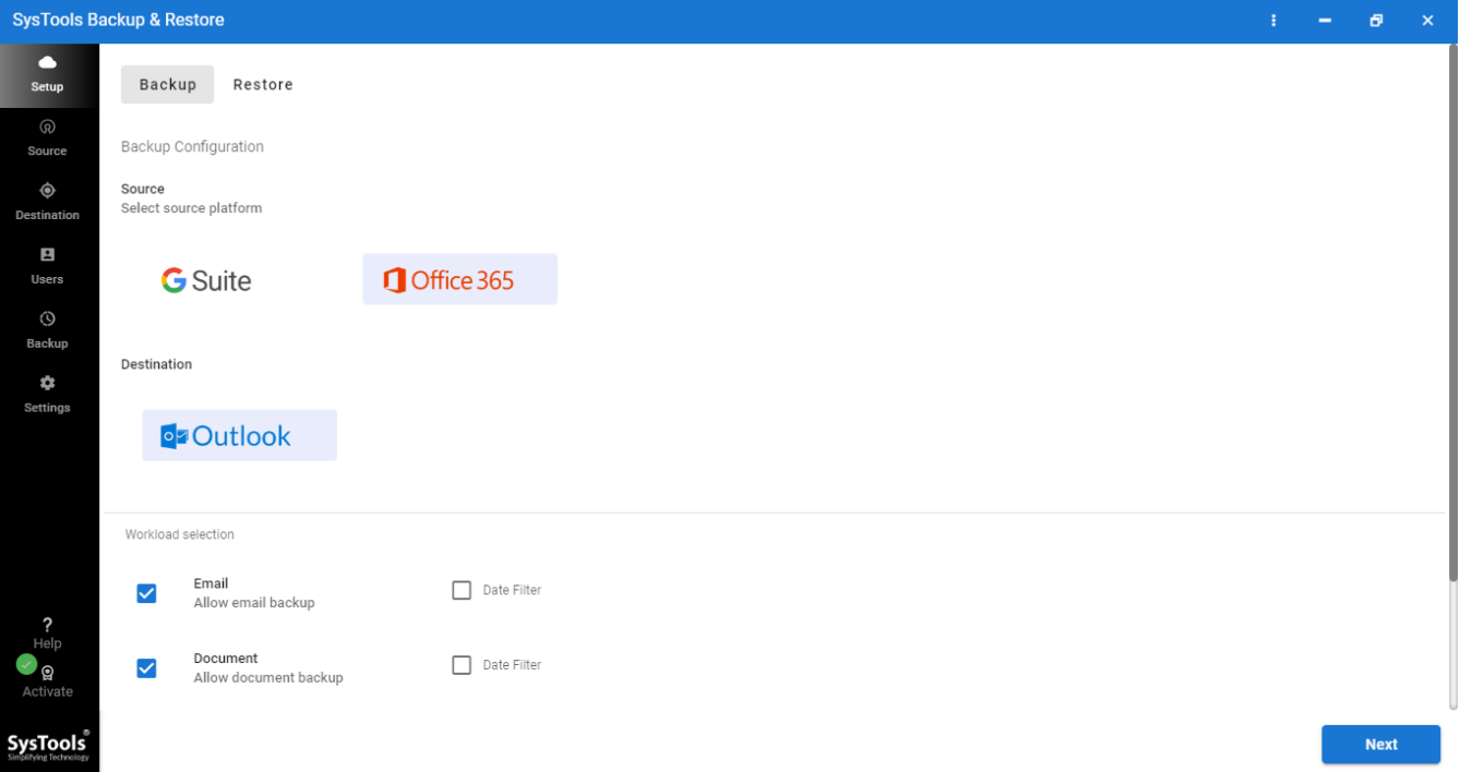 How to Backup Office 365 Email Account with tool 