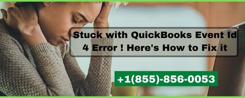 QuickBooks Event Id 4 Error