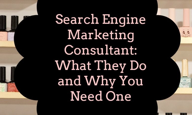 search engine marketing consultant