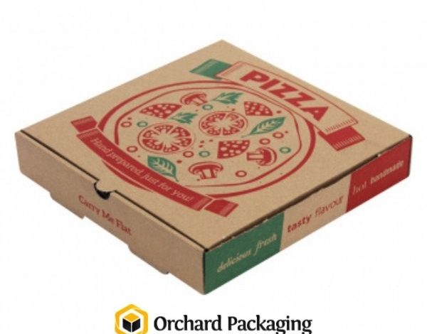 Shop now at Orchard Packaging for unique, custom, low-cost, high-quality Pizza boxes for your pizza.