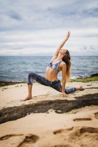 woman exercising