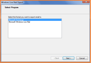 step to import EML file to outlook using WLM