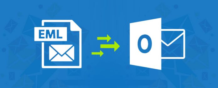 Import EML file in Outlook