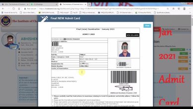Photo of Download CA Foundation Admit Card for May 2022 Exam (PDF)