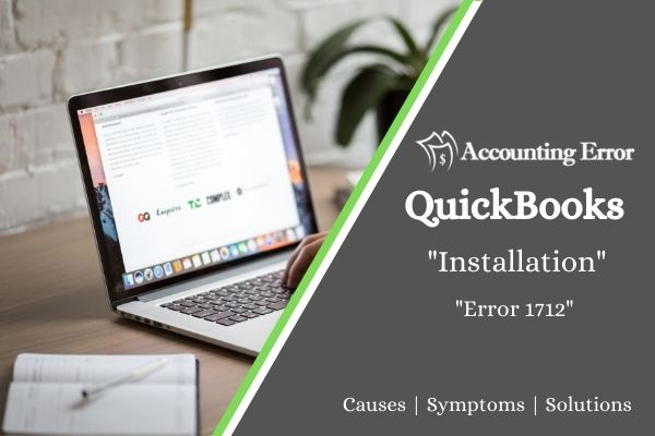 QuickBooks Error 1712