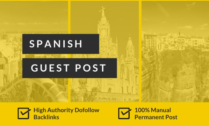 Spanish guest post service