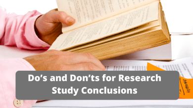 Photo of Do’s and Don’ts for Research Study Conclusions