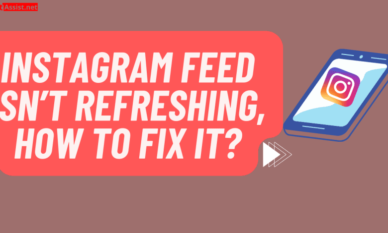 Instagram can't refresh feed