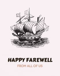 Farewell Card