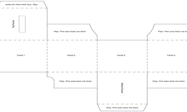 vape cart box template