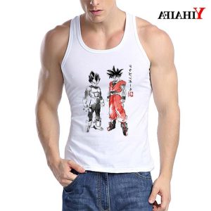 Goku-Vs-Vegeta-Tank-tops-Strong-Mens-Bodybuilding-Shirts-ebay