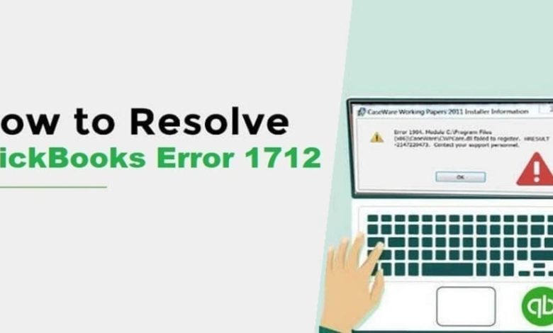 QuickBooks Error 1712