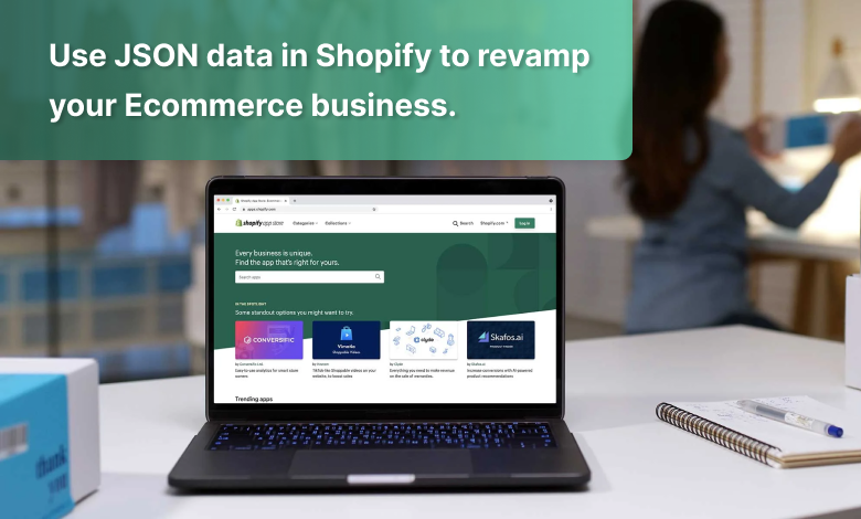 use json data in shopify