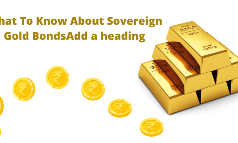 Sovereign Gold Bonds