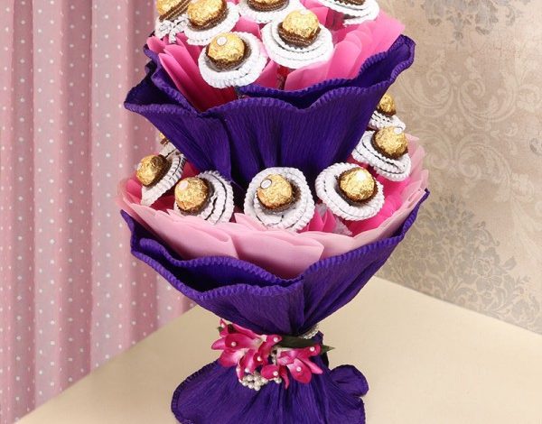 Chocolate bouquet