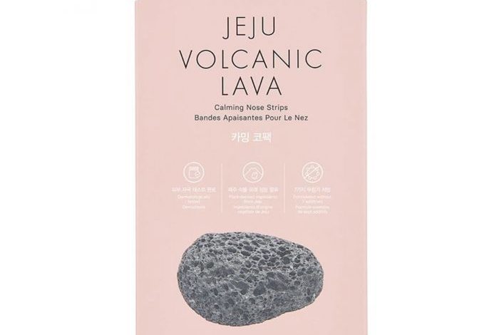 Skincare product for The Face Shop Jeju Volcanic Lava Calming Nose Strips