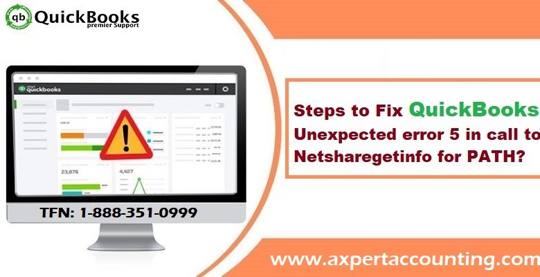 Resolve QuickBooks Unexpected Error 5