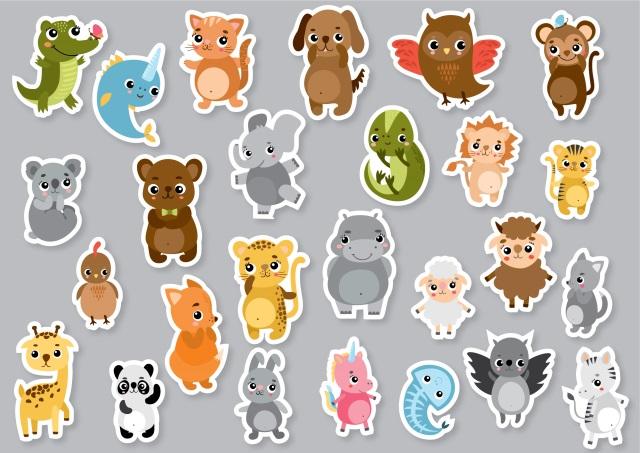 Stickers of Animals