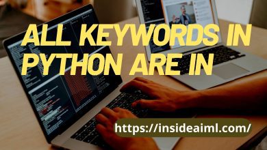 Photo of All keywords in python are in