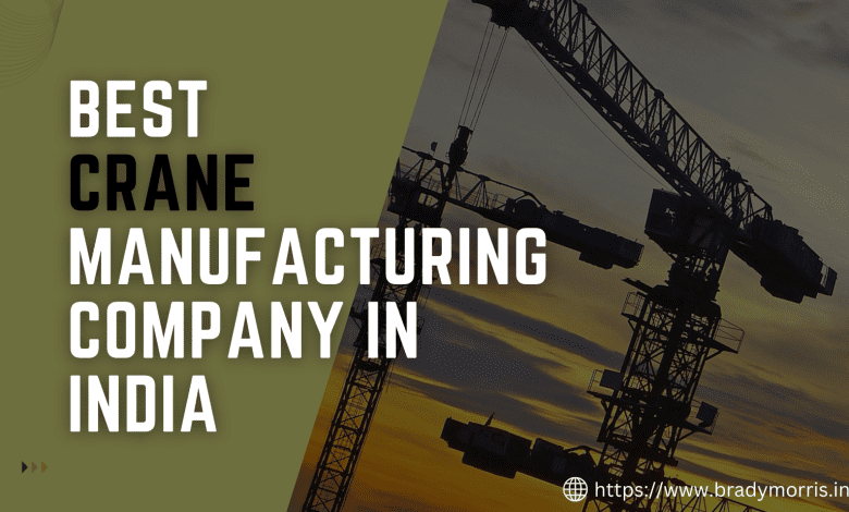 best crane manufacture