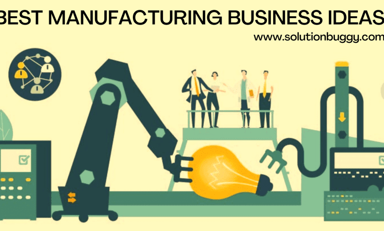 Manufacturing Business Ideas | Profitable Business Ideas