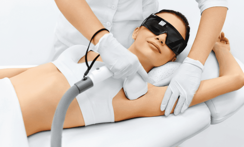 Laser hair removal treatment for