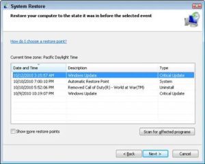 Restore System Files to Fix QuickBooks Error 324