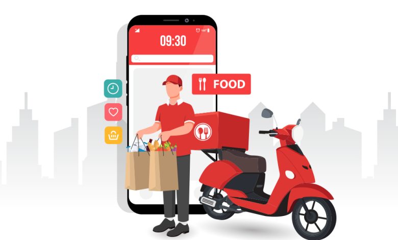 On-demand food delivery app