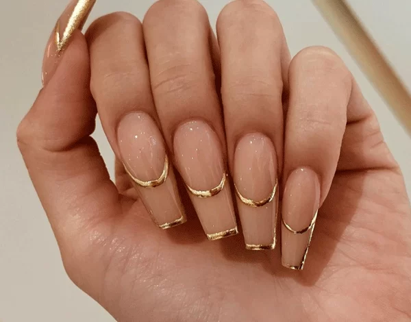 Gold Nail Art Designs