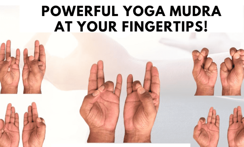 Powerful Yoga Mudra at your fingertips!