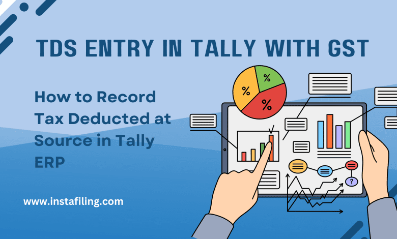 TDS Entry in Tally with GST