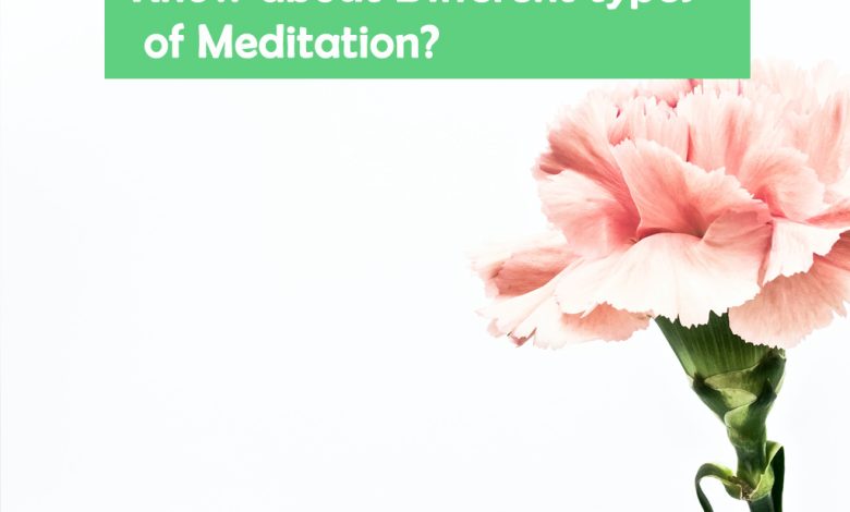 different types Meditation