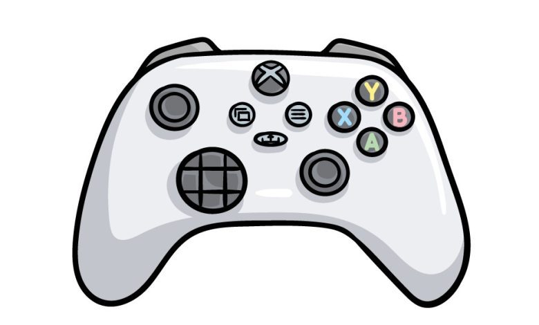 How To Draw An Xbox Controller