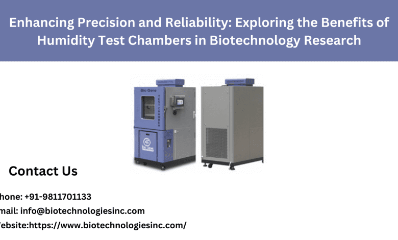 Humidity test chamber