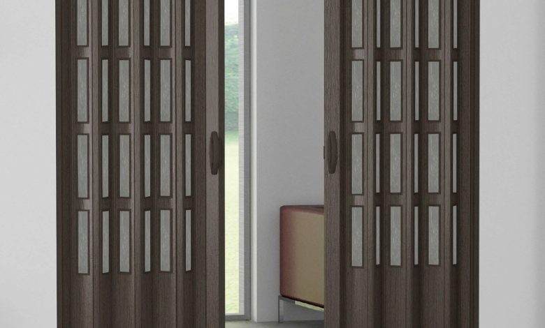 Pvc folding door