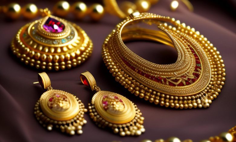 Gold jewellery