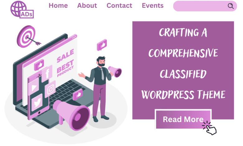 Crafting a Comprehensive Classified WordPress Theme